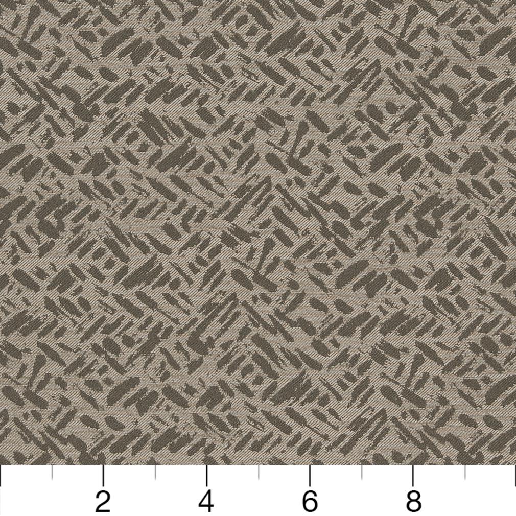 D913 Abstract & Geometric,Small Scale Rice/Mocha Brown Charlotte Fabrics