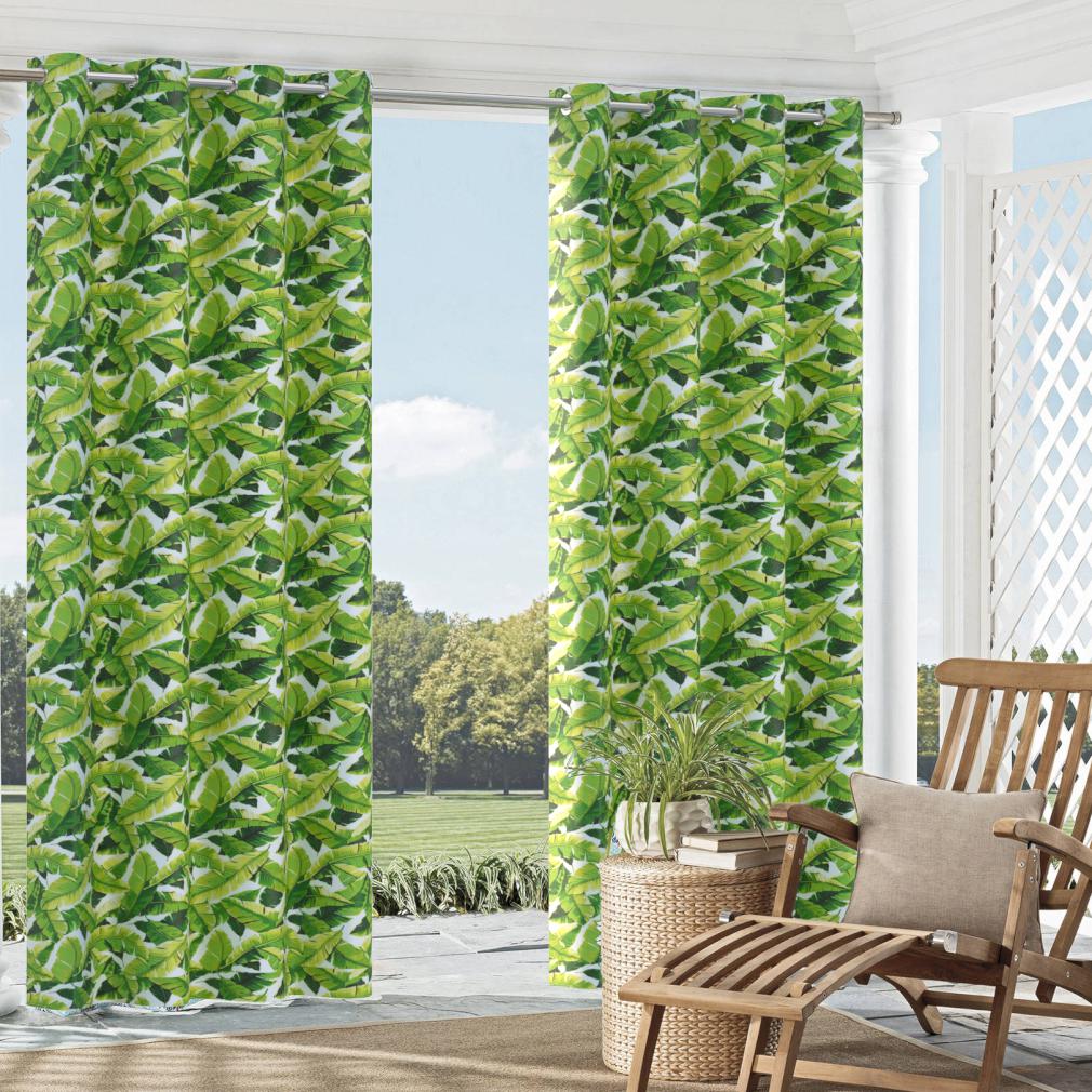 D948 Leaves,Tropical & Botanical Palm Green Charlotte Fabrics