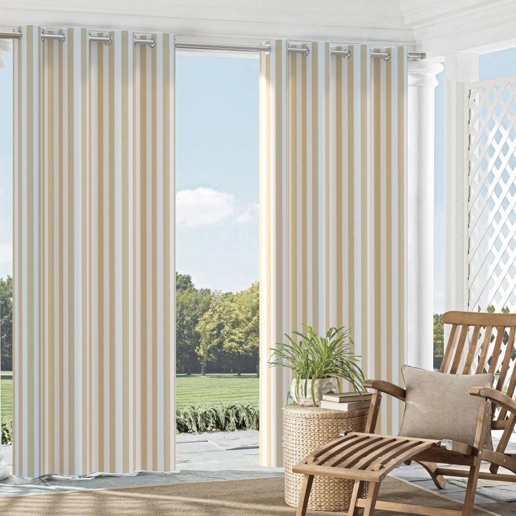 D984 Stripe Dune Stripe Beige & Taupe Charlotte Fabrics