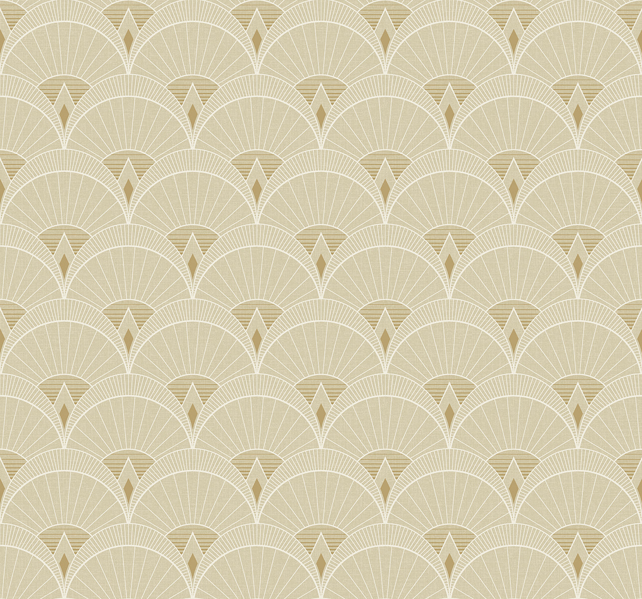 DC60306 Collins & Company Deco 2 Wallpaper Chrysler Arches Soft Beige