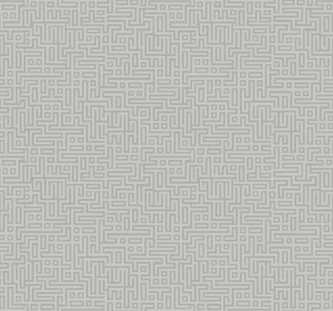 DC60906 Collins & Company Deco 2 Wallpaper Rockefellar Maze Slate Grey