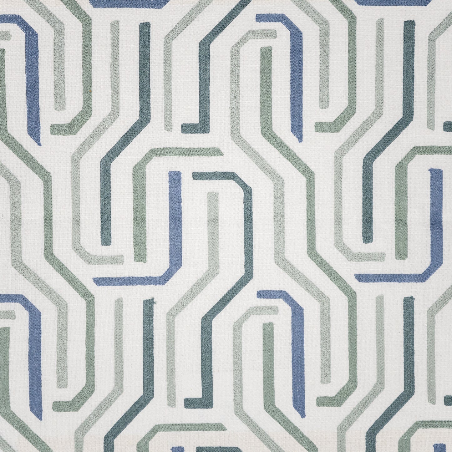 DO9145 Maxwell DRAPERY/MULTI- PATTERN # 145 MENTHOL CT-PACIFIC