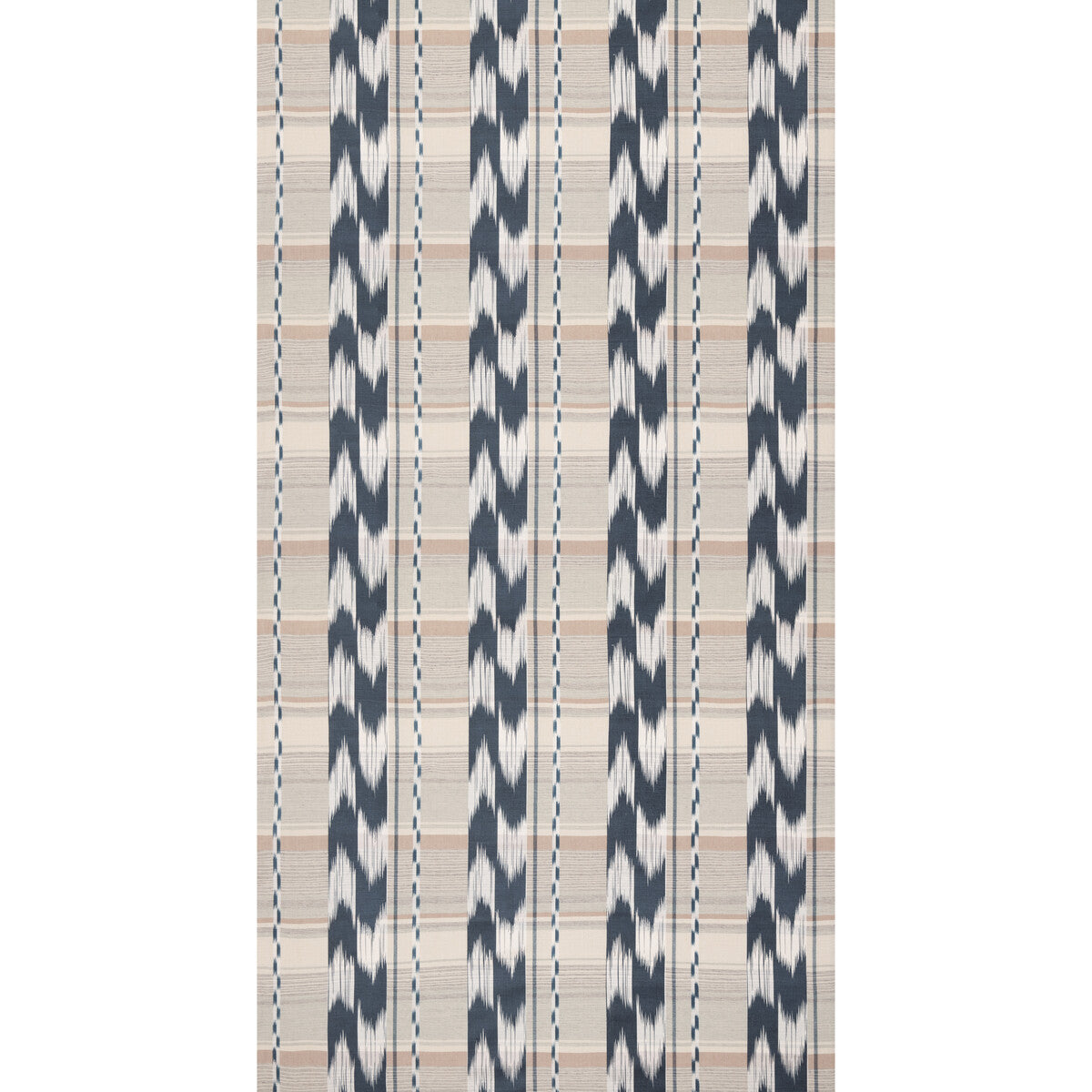 ED85342-680 FARAWAY INDIGO THREADS Fabrics Drapery Upholstery