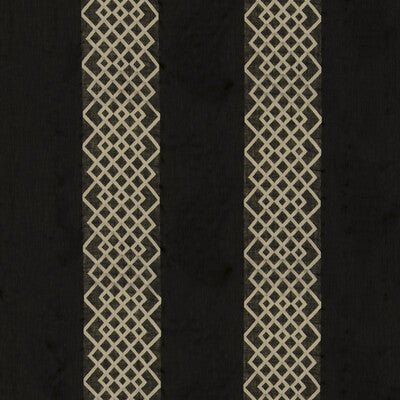 ED95007-955 DIAMOND SHEER EBONY THREADS DRAPERY