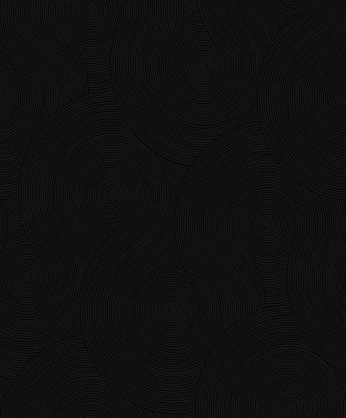 EP10700 Etten Studios Etten Prepasted Wallcoverings Wallpaper Swirl Geometric Prepasted Ebony