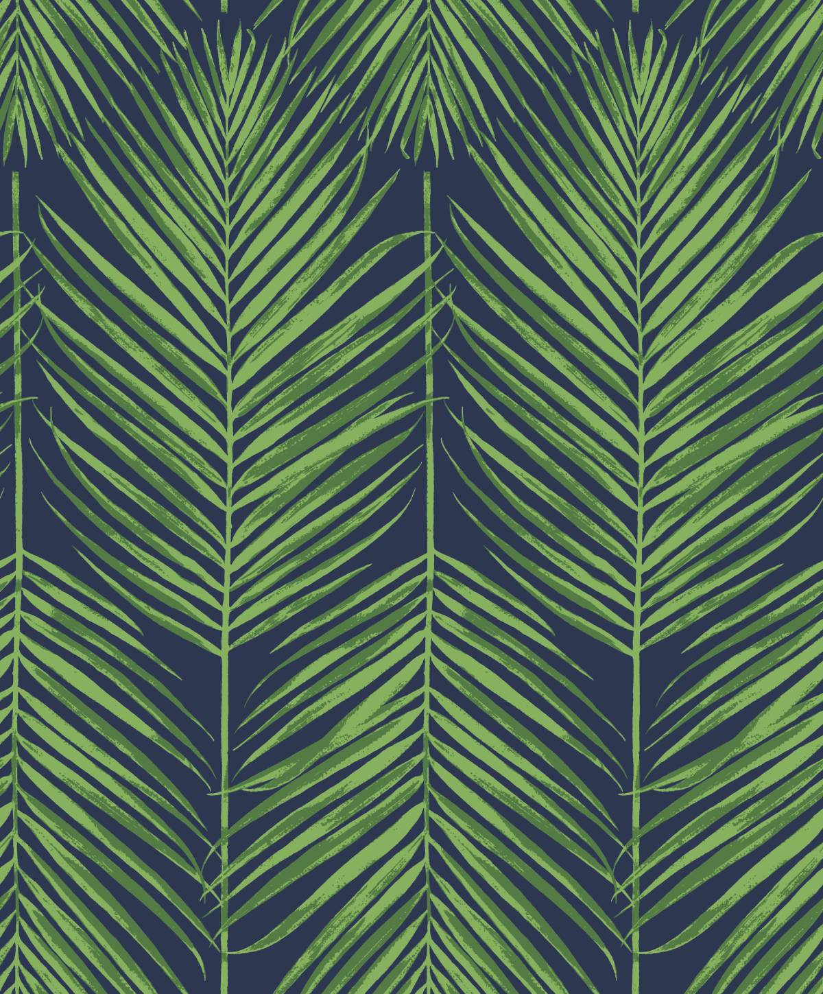 ET10714 Etten Studios Etten Studios Online Wallpaper Marina Palm Moss Green & Blue