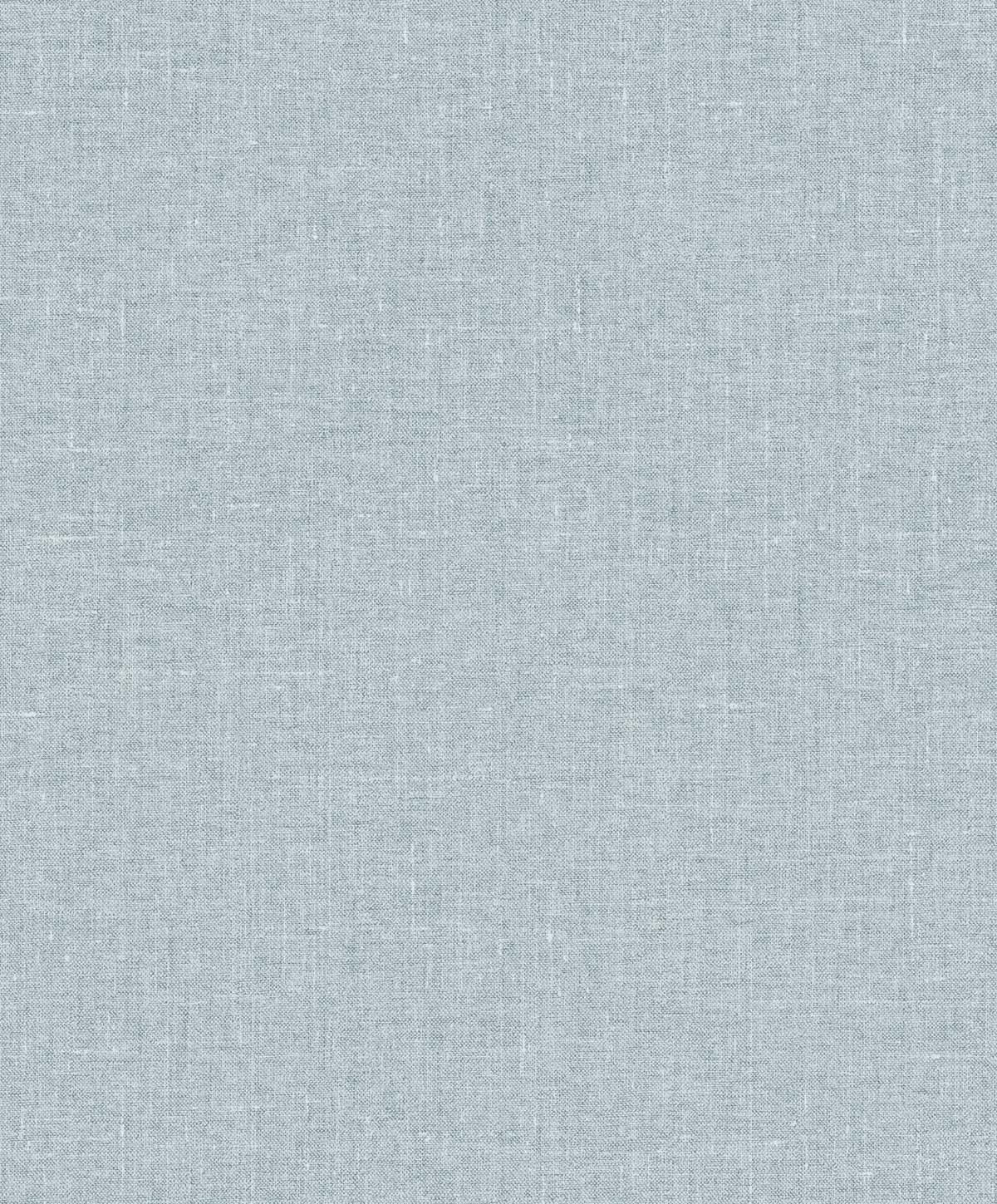 EW10102 Seabrook Designs White Heron Wallpaper Abington Faux Linen Denim Wash