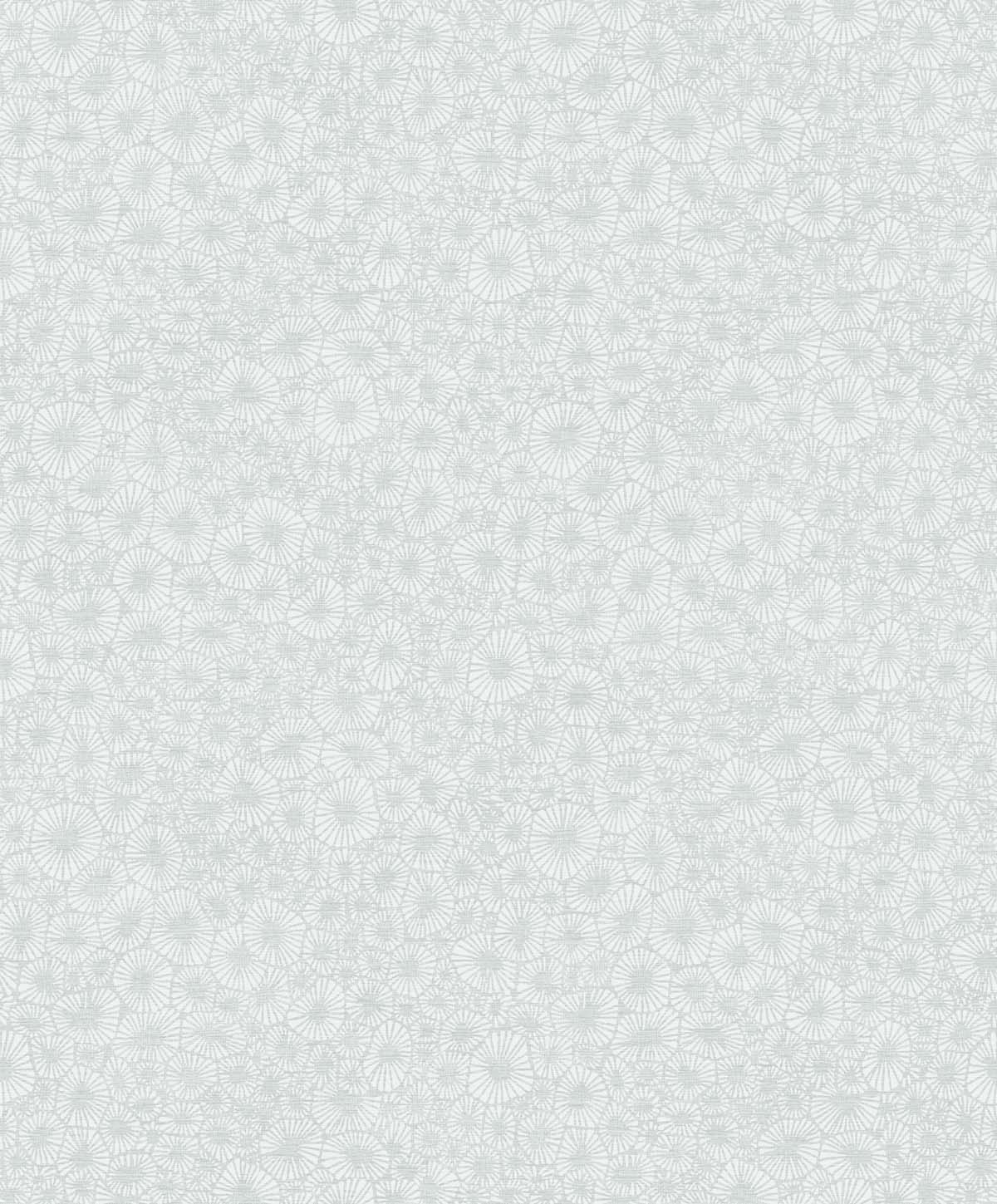 EW10708 Seabrook Designs White Heron Wallpaper Windham Shells Grey Pearl