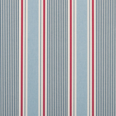 F0408/01-CAC SAIL STRIPE MARINE CLARKE AND CLARKE Fabrics Drapery Upholstery