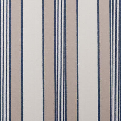 F0423/03-CAC REGATTA NAVY CLARKE AND CLARKE Fabrics Drapery Upholstery