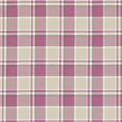 F0596/05-CAC BOWLAND RASPBERRY CLARKE AND CLARKE Fabrics Drapery Upholstery