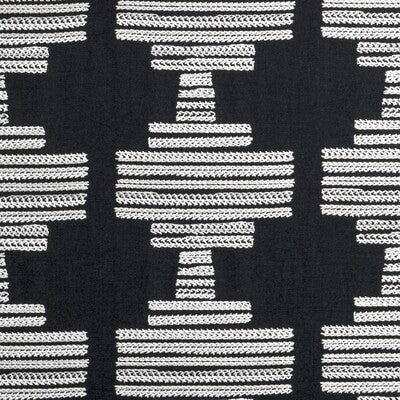 F0882/01-CAC BW1010 BLACK/WHITE CLARKE AND CLARKE DRAPERY