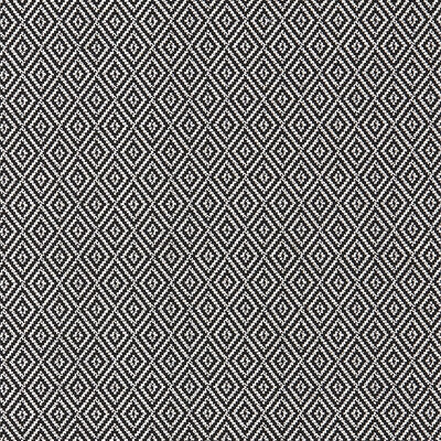 F0898/01-CAC BW1025 BLACK/WHITE CLARKE AND CLARKE Fabrics Drapery Upholstery