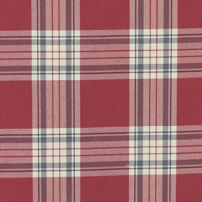 F0949/08-CAC GLENMORE RED CLARKE AND CLARKE Fabrics Drapery Upholstery