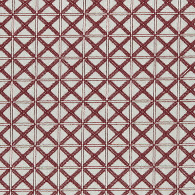 F0957/04-CAC MAKENZI RED CLARKE AND CLARKE DRAPERY