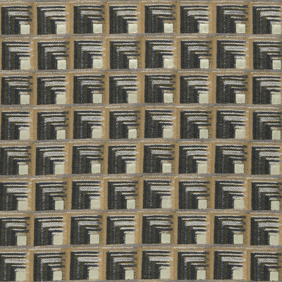 F0959/01-CAC ONI CHARCOAL/CINNAMON CLARKE AND CLARKE DRAPERY