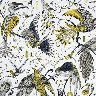 F1108/02-CAC AUDUBON GOLD CLARKE AND CLARKE Fabrics Drapery Upholstery