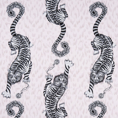 F1114/03-CAC TIGRIS PINK CLARKE AND CLARKE Fabrics Drapery Upholstery