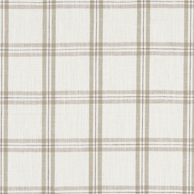 F1124/04-CAC KELMSCOTT NATURAL CLARKE AND CLARKE Fabrics Drapery Upholstery