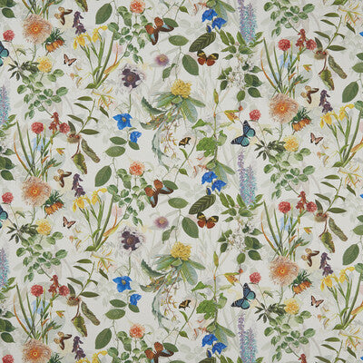 F1173/01-CAC SECRET GARDEN CREAM CLARKE AND CLARKE Fabrics Drapery Upholstery