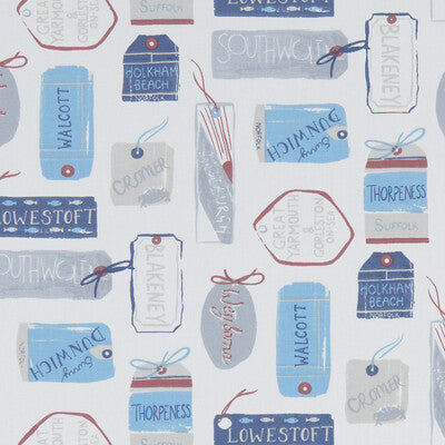 F1186/01-CAC EXPLORER MARINE CLARKE AND CLARKE Fabrics Drapery Upholstery