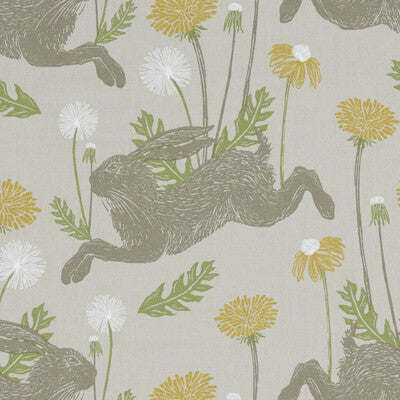 F1190/01-CAC MARCH HARE LINEN CLARKE AND CLARKE Fabrics Drapery Upholstery