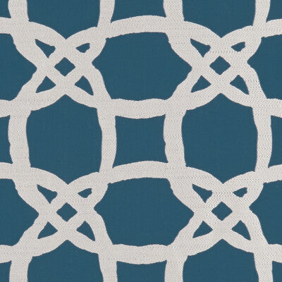 F1247/02-CAC FASCINO KINGFISHER CLARKE AND CLARKE Fabrics Drapery Upholstery
