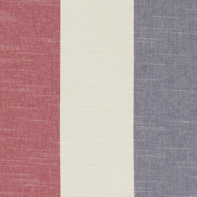 F1308/04-CAC BUCKTON DENIM/RED CLARKE AND CLARKE Fabrics Drapery Upholstery