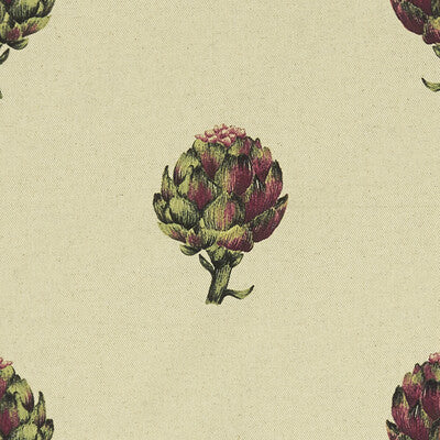 F1326/02-CAC ARTICHOKE LINEN CLARKE AND CLARKE Fabrics Drapery Upholstery