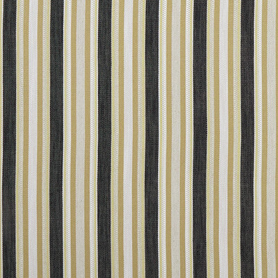 F1352/02-CAC ZIBA CHARCOAL/OCHRE CLARKE AND CLARKE Fabrics Drapery Upholstery