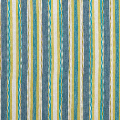 F1352/03-CAC ZIBA DENIM/CHARTREUSE CLARKE AND CLARKE Fabrics Drapery Upholstery