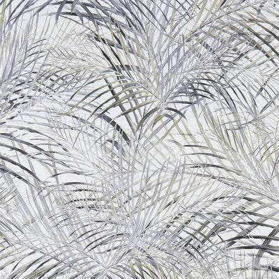 F1360/01-CAC PALMERO CHARCOAL CLARKE AND CLARKE Fabrics Drapery Upholstery