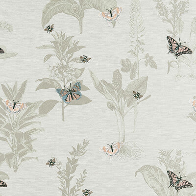 F1432/03-CAC MONARCH EAU DE NIL CLARKE AND CLARKE Fabrics Drapery Upholstery