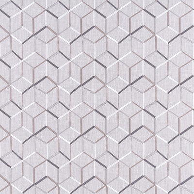 F1443/04-CAC LINEAR SILVER CLARKE AND CLARKE Fabrics Drapery Upholstery