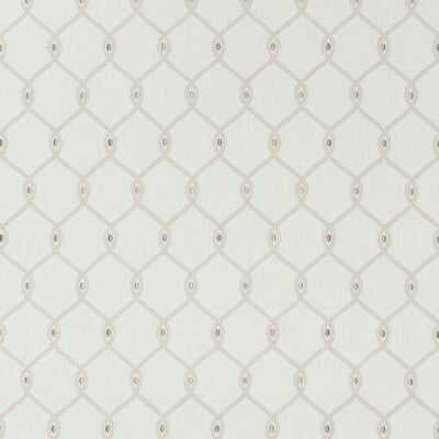 F1446/02-CAC OPUS IVORY CLARKE AND CLARKE Fabrics Drapery Upholstery