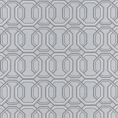 F1451/01-CAC REPEAT CHARCOAL CLARKE AND CLARKE Fabrics Drapery Upholstery