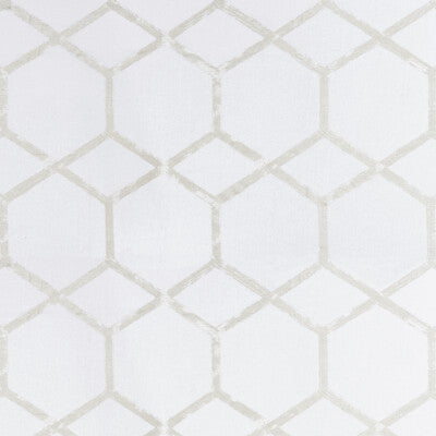 F1469/04-CAC FORMA IVORY/SILVER CLARKE AND CLARKE DRAPERY