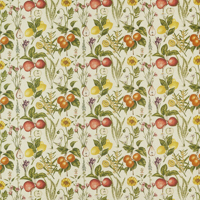 F1509/04-CAC SORENTO MULTI/LINEN CLARKE AND CLARKE Fabrics Drapery Upholstery