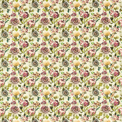 F1519/01-CAC PARADISE AUTUMN CLARKE AND CLARKE Fabrics Drapery Upholstery