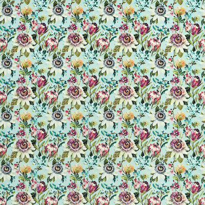 F1520/02-CAC PARADISE MINERAL VELVET CLARKE AND CLARKE Fabrics Drapery Upholstery