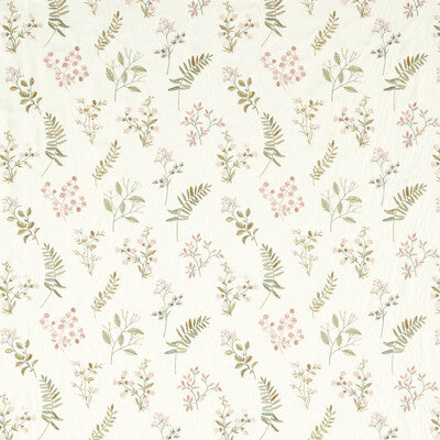 F1554/02-CAC BRIGITTE BLUSH CLARKE AND CLARKE DRAPERY