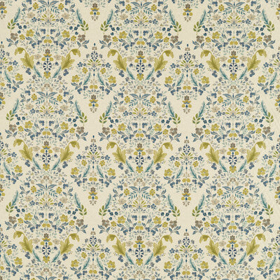 F1558/03-CAC GAWTHORPE MINERAL/LINEN CLARKE AND CLARKE Fabrics Drapery Upholstery