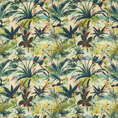 F1614/02-CAC TOUCAN BLUSH CLARKE AND CLARKE Fabrics Drapery Upholstery