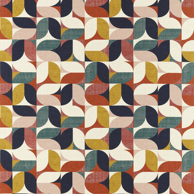F1640/04-CAC RENO RETRO CLARKE AND CLARKE Fabrics Drapery Upholstery