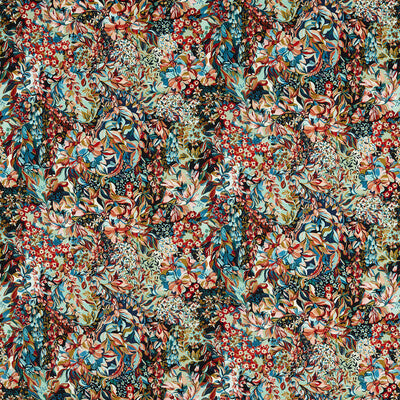 F1646/02-CAC AUBREY VELVET MIDNIGHT/SPICE CLARKE AND CLARKE UPHOLSTERY