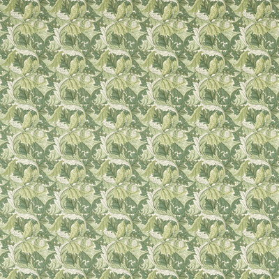 F1681/02-CAC ACANTHUS APPLE/SAGE CLARKE AND CLARKE Fabrics Drapery Upholstery