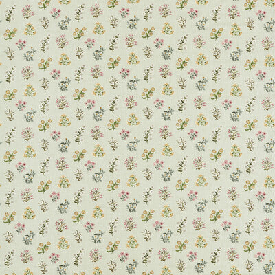 F1736/02-CAC LEIDEN BLUSH SAGE CLARKE AND CLARKE Fabrics Drapery Upholstery