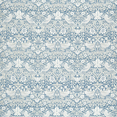 F1746/02-CAC STRAWBERRY THIEF JACQUARD DENIM CLARKE AND CLARKE DRAPERY