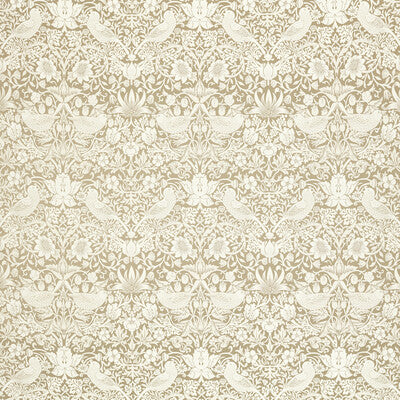 F1746/03-CAC STRAWBERRY THIEF JACQUARD LINEN CLARKE AND CLARKE DRAPERY