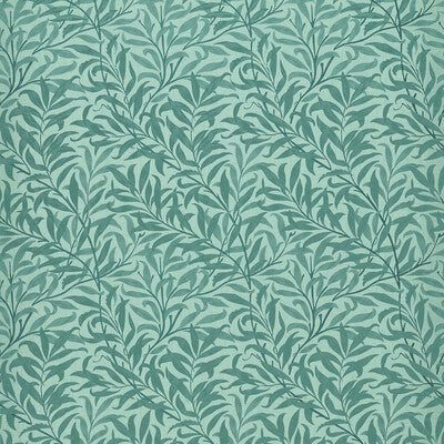 F1747/05-CAC WILLOW BOUGHS JACQUARD TEAL CLARKE AND CLARKE DRAPERY